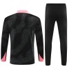Paris Saint-Germain Quarter Zip Sweat de Treino Preta 2024-25